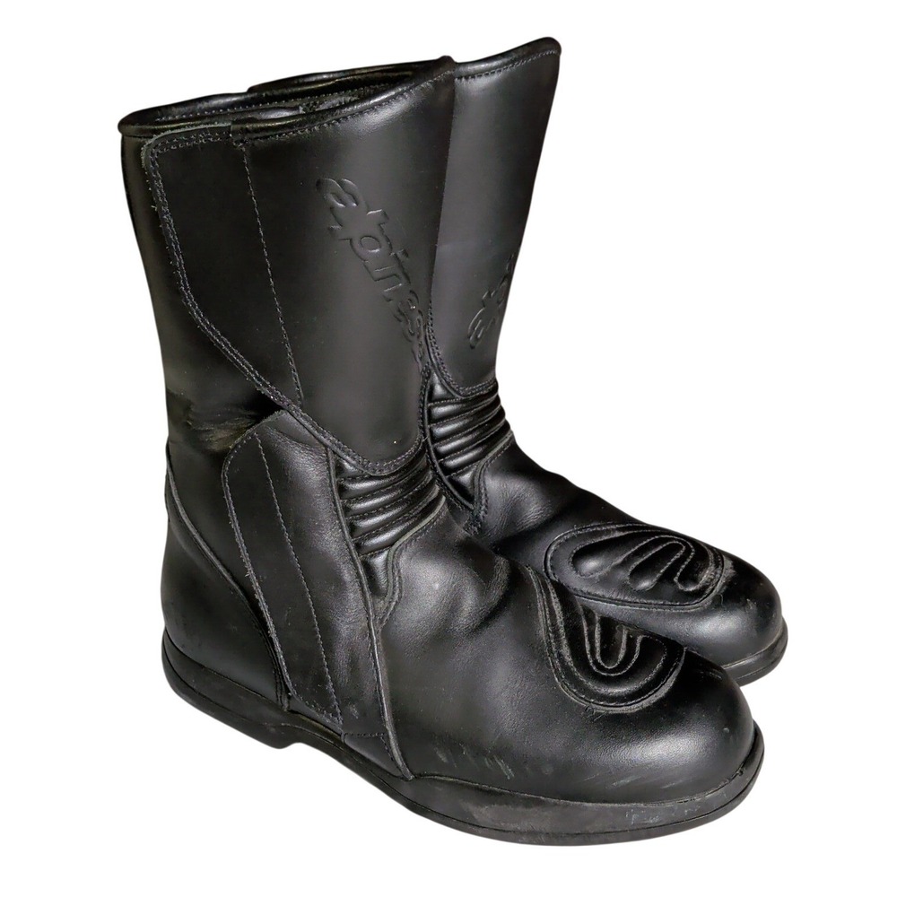 Alpinestars Boots Mens Size US 7 EU 40 Motorcycle Waterproof Black Biker